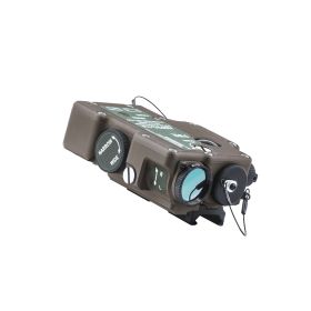 B. E. Meyers & Co. Front right angled Dial 100G Crew Served Multi-function aiming laser.